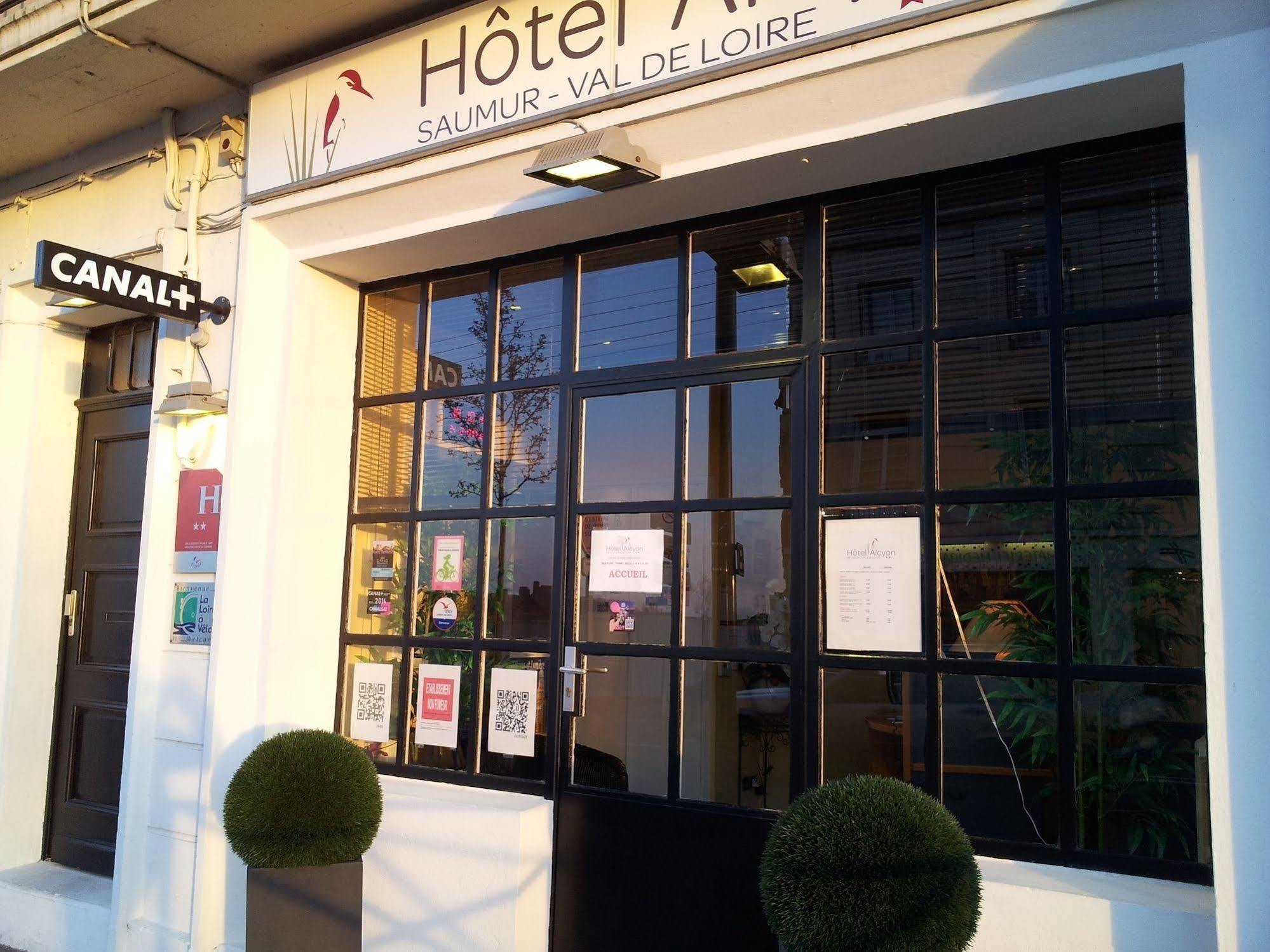 Hotel Alcyon Saumur Exterior foto